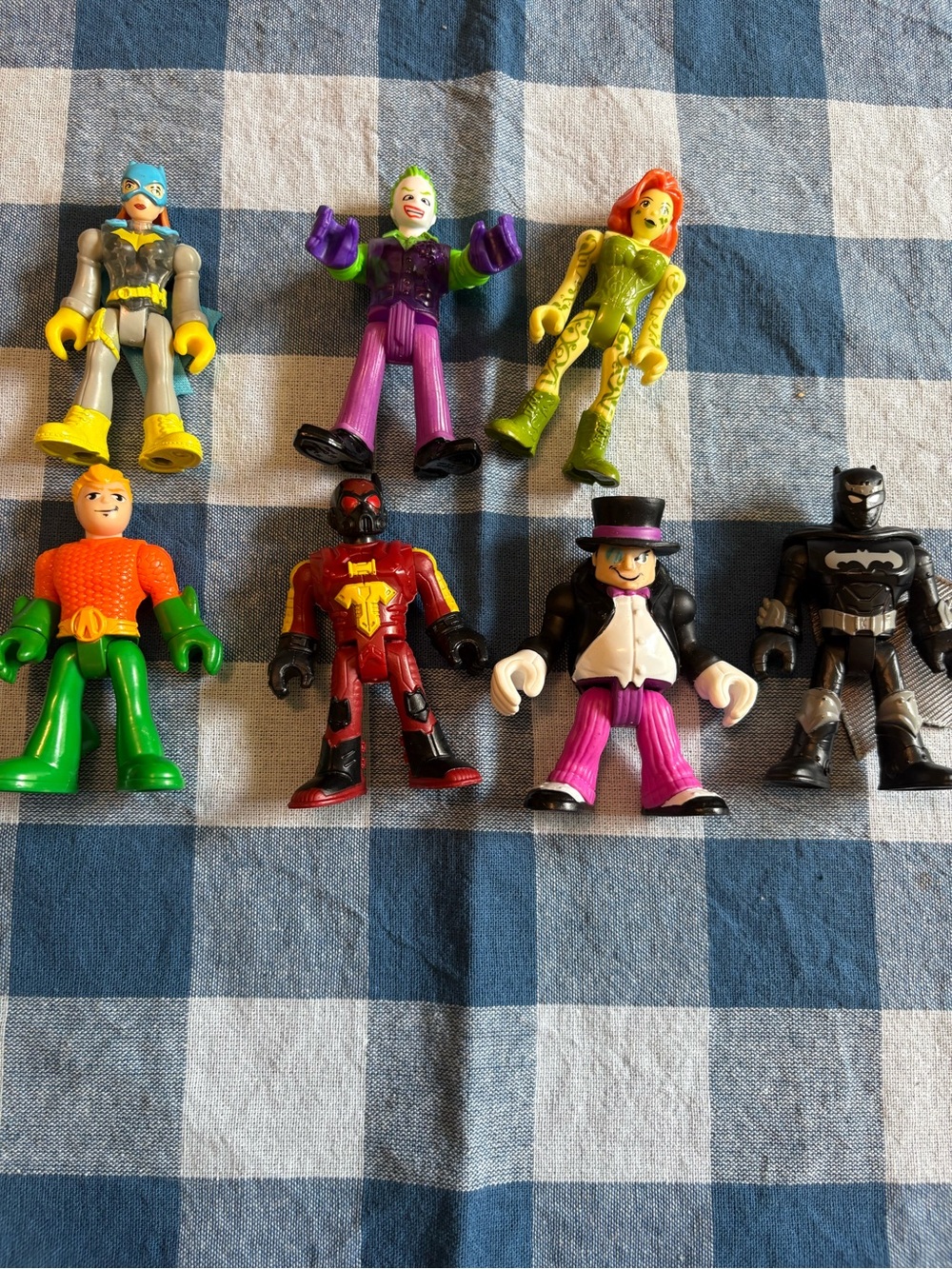 DC Super Hero Figural Toy Set - 7pc, 3in